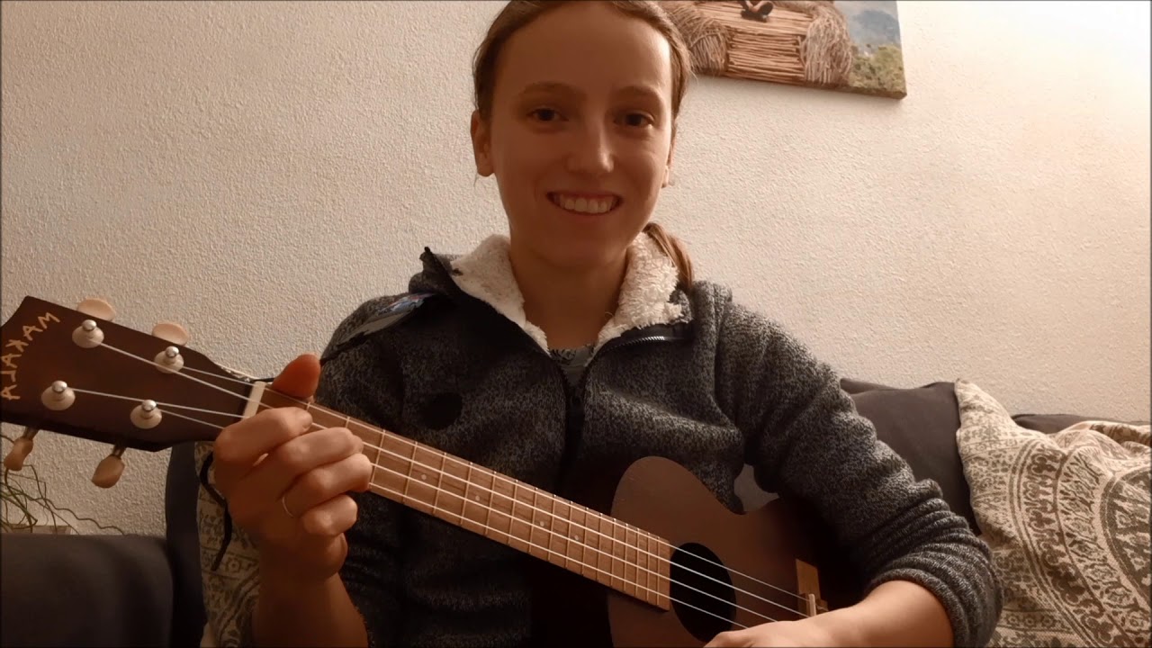 Ukelele Ik zag twee beren broodjes smeren