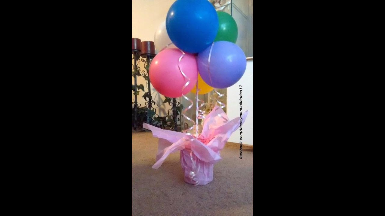 Arreglos de mesa para cumpleaños