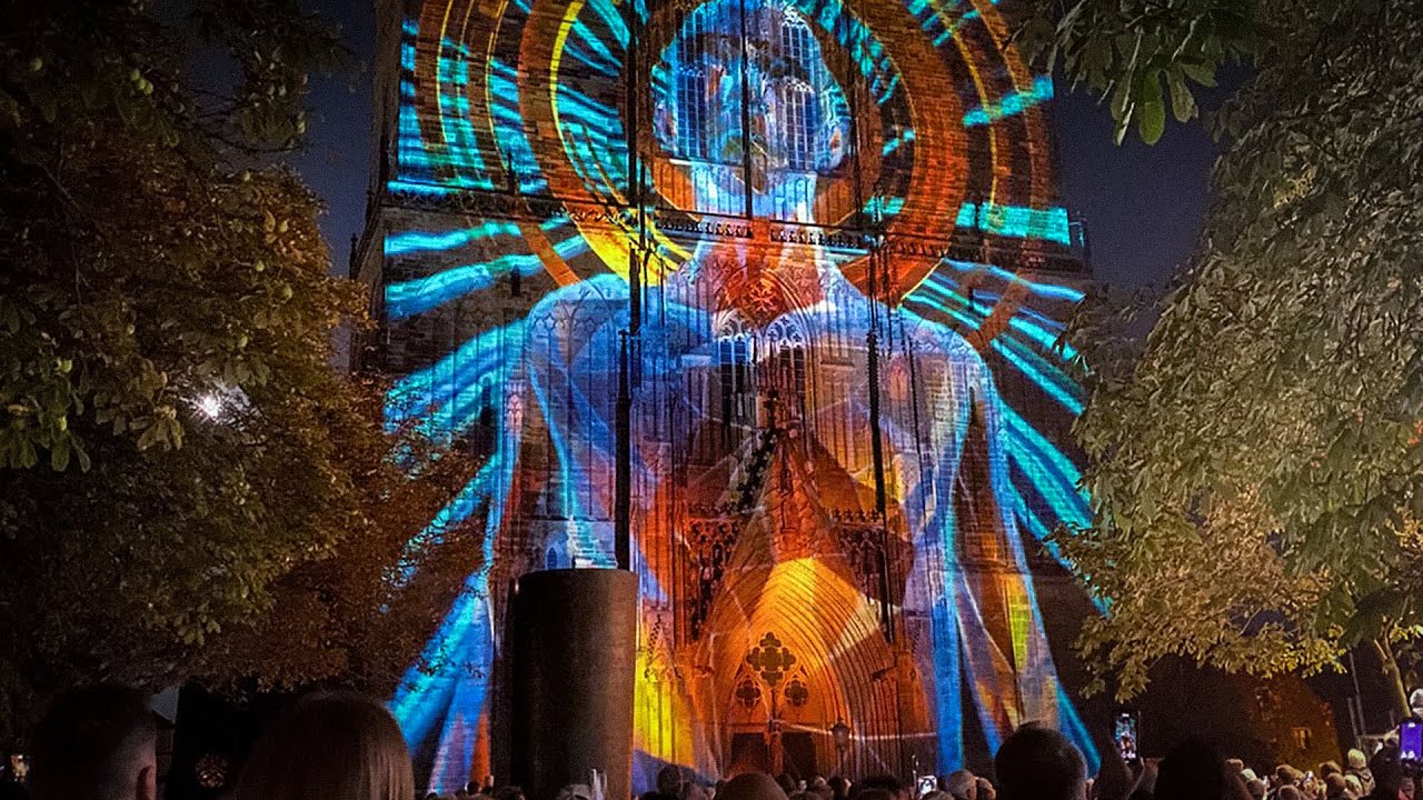 Magdeburg in Light 2021 4k
