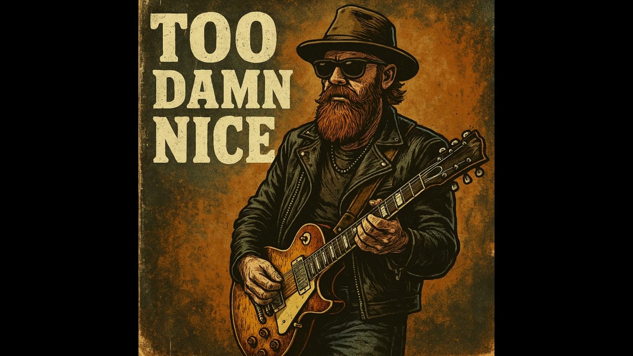Too Damn Nice – A Gritty AI Original Blues Rock Ride with a Twist of Irony