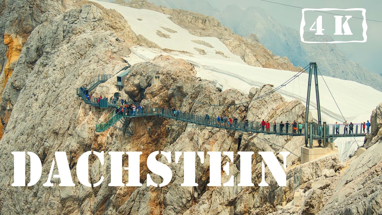 Dachstein - fly over 3500 m - cinematic Film Austria 4 K