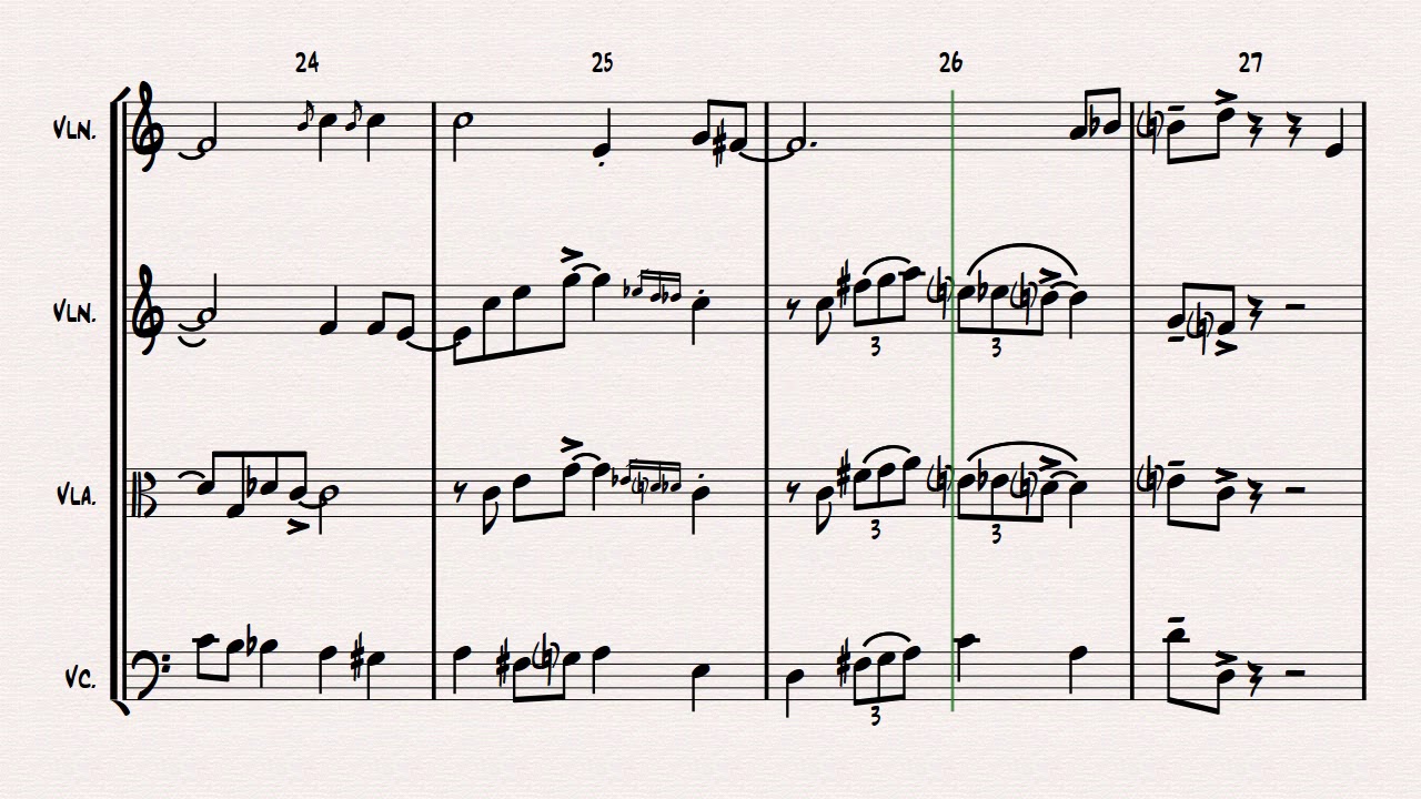 On the sunny side of the street - Jazz Classic - String Quartet