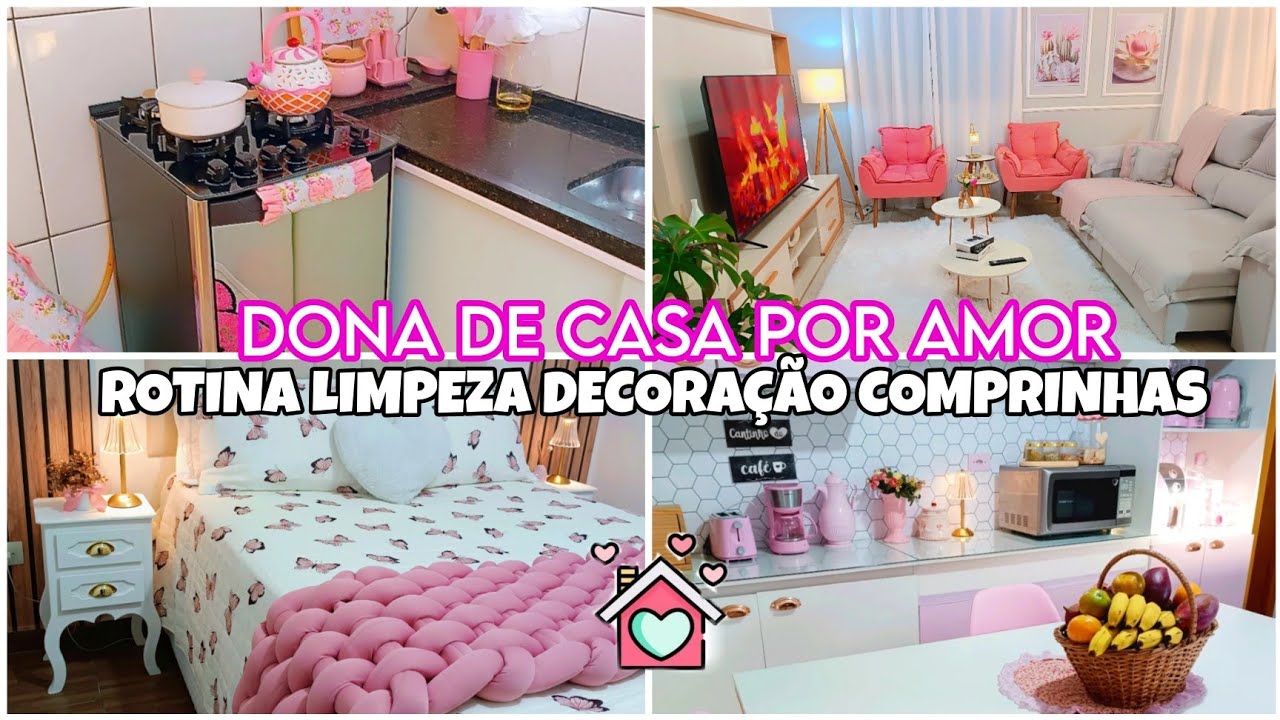 ROTINA DONA DE CASA 🏡 LIMPEZA ORGANIZAÇÃO DECORAÇÃO  COMPRINHAS NA SHOPEE 🌸🩷 #shopee #faxina 
