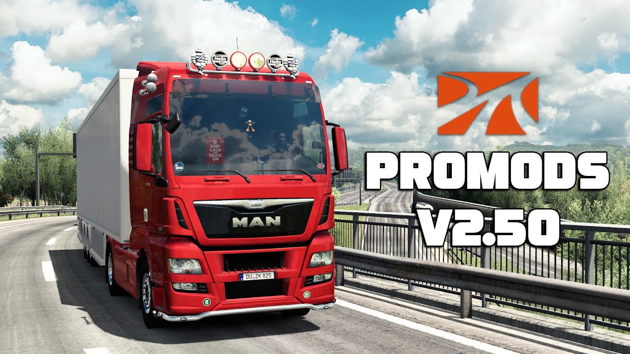 ProMods v2.50 | Euro Truck Simulator 2 Mod [ETS2 1.38]
