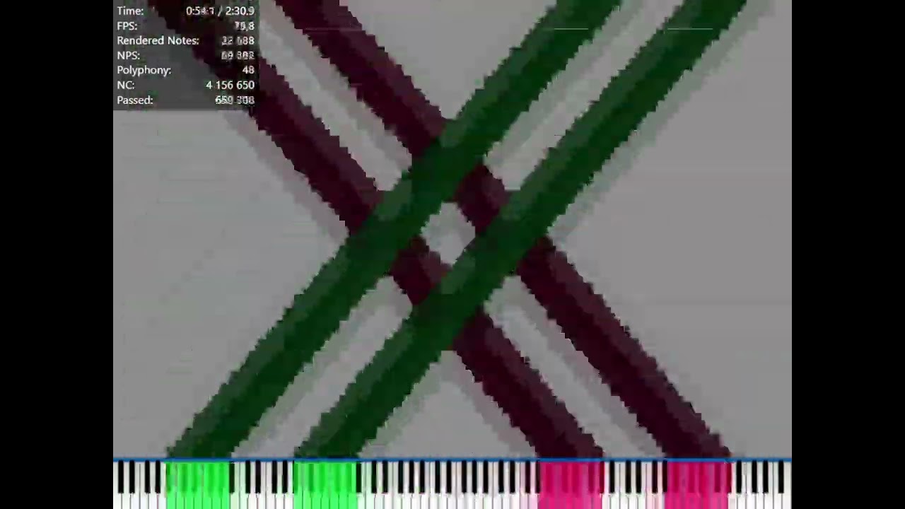 [Black MIDI] Oleksii Belyash Noise Challenge 4 4.15M Notes