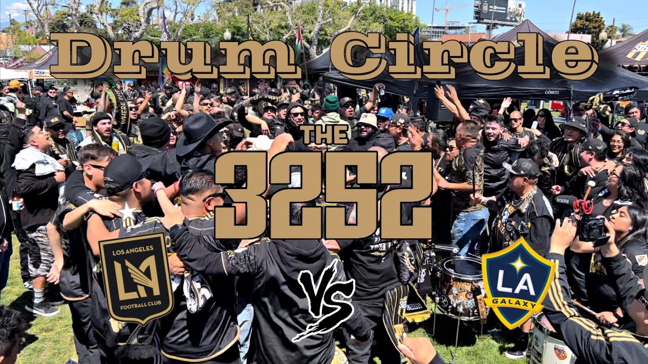LA MEJOR HINCHADA DE LA MLS LAFC FANS WARMUP BEFORE THE LAFC VS GALAXY
