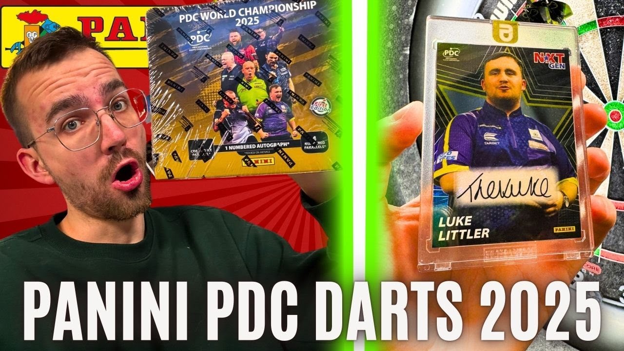 DAS GEILSTE PRODUKT DES JAHRES !! 🎯 Die erste Panini PDC Darts WM 2025 Box 😱🔥