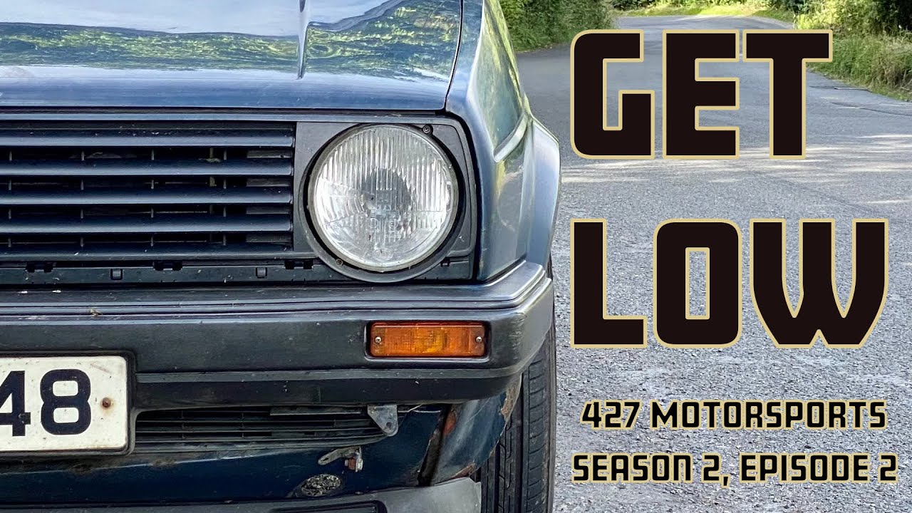 Our attempt at lowering our Mk2 Golf. 427 Motorsports