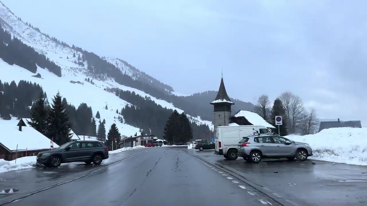 Swiss 🇨🇭 is beautiful - Driving in Switzerland through Les Mosses #swissbeauty