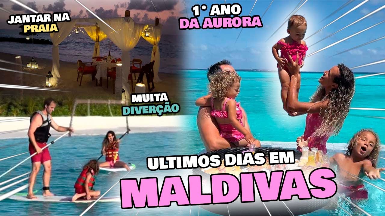 O SONHO ACABOU! Ultimos momentos nas Maldivas!