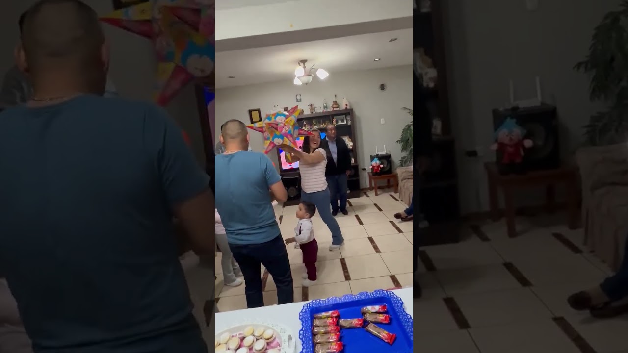 Piñata de Santi #santiago #rompela