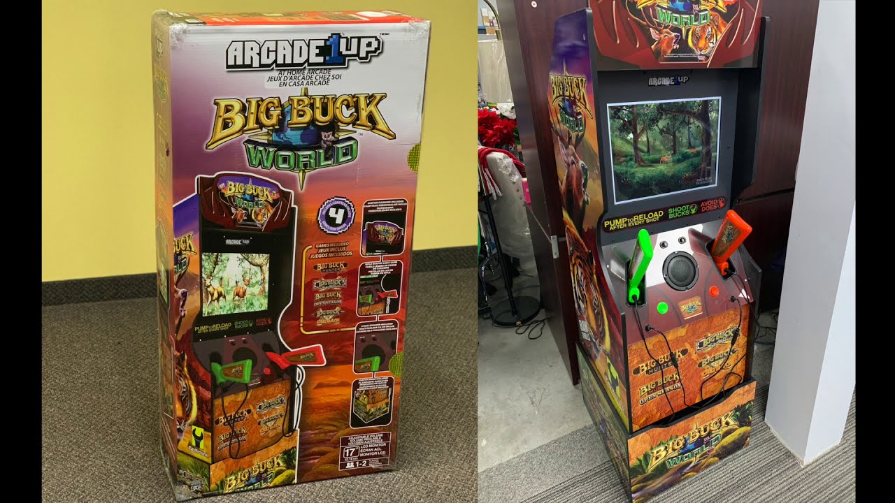 Arcade1up Big Buck Hunter World - First Live Overview!