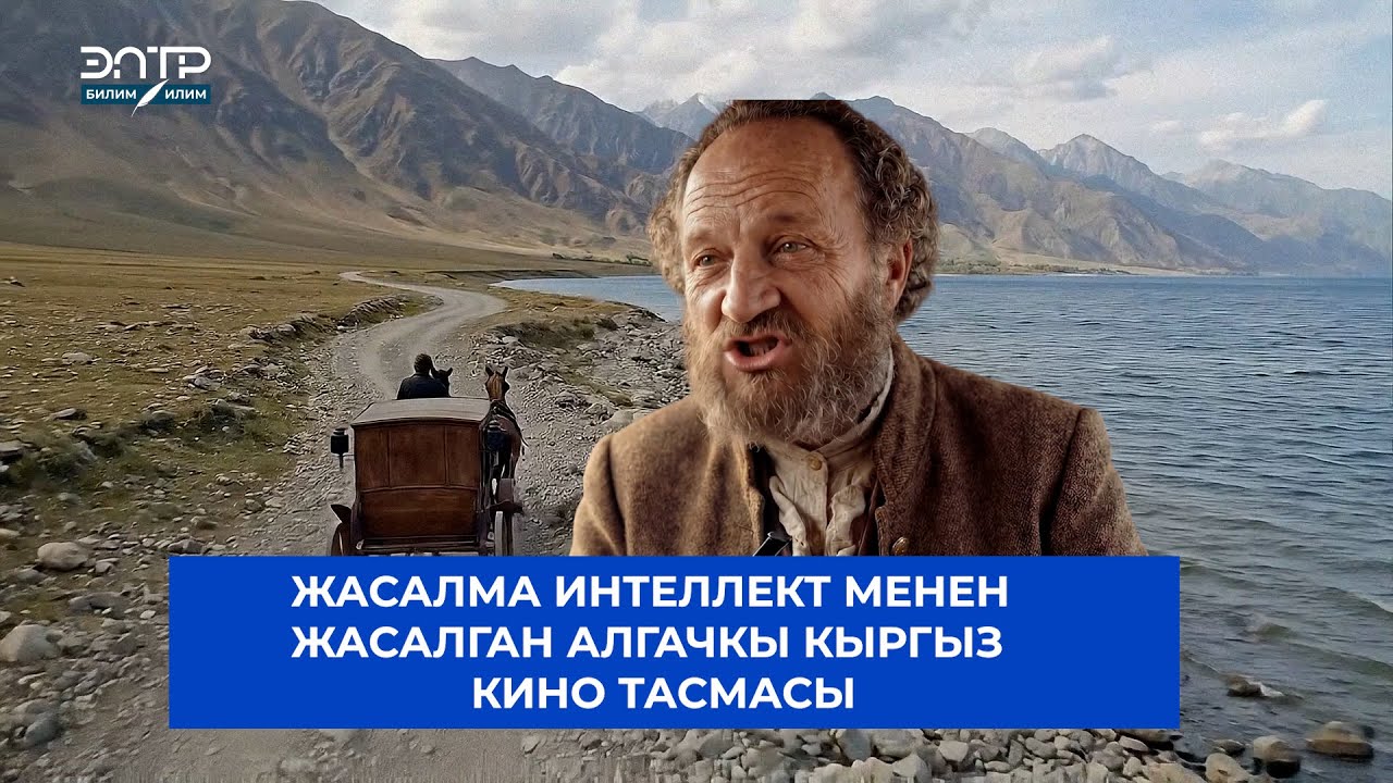 ЖАСАЛМА ИНТЕЛЛЕКТ МЕНЕН ЖАСАЛГАН АЛГАЧКЫ КЫРГЫЗ КИНО ТАСМАСЫ