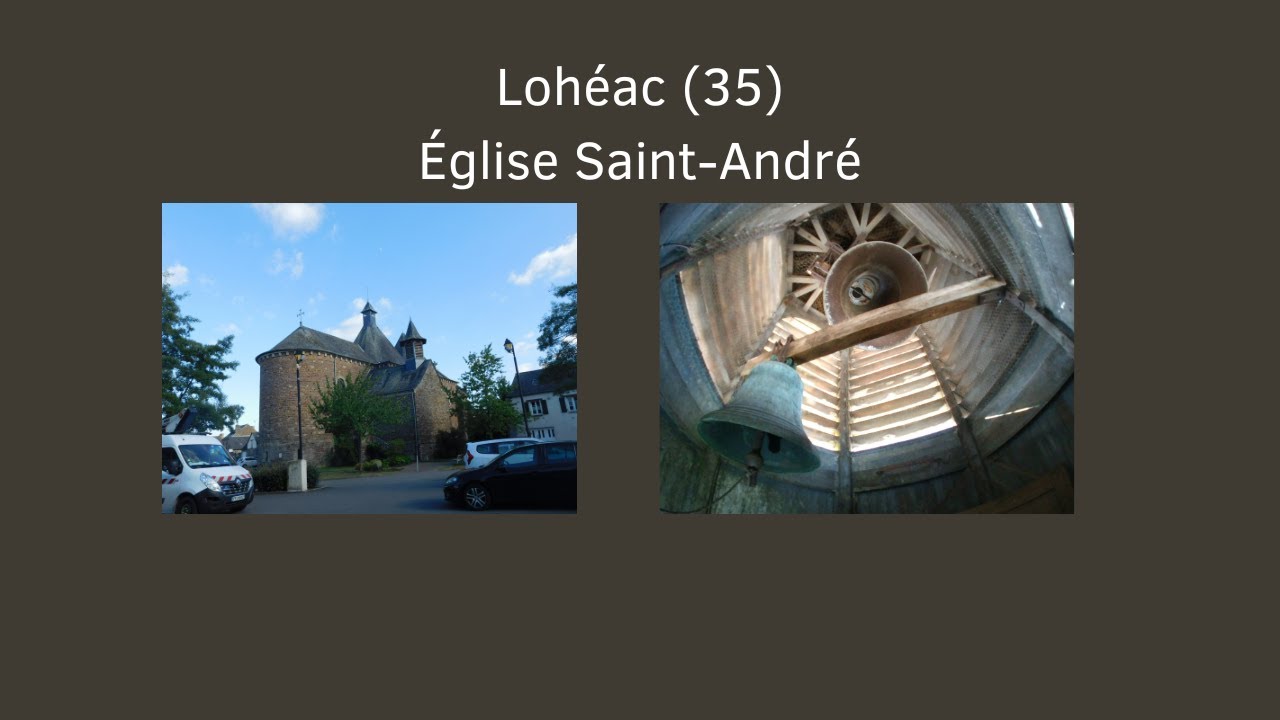 Cloche: Lohéac (35) Église Saint-André