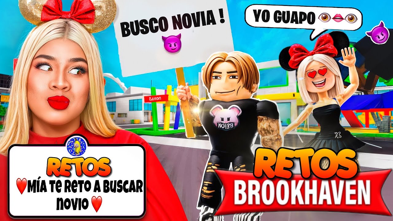 CUMPLIENDO RETOS EXTREMOS EN BROOKHAVEN🏡 (ROBLOX)😱 | MIA PLUMONES 
