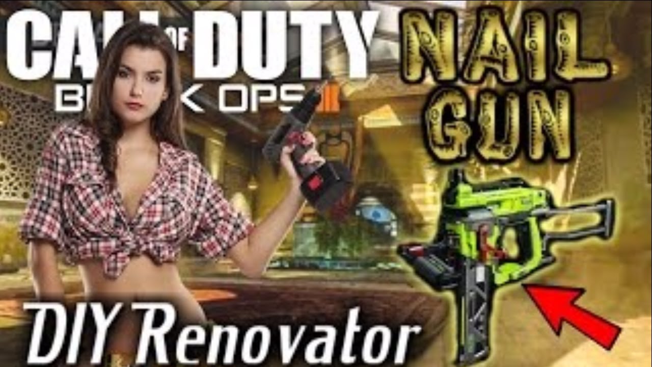 HQ GAMES:Nail gun gameplay BO3!!!