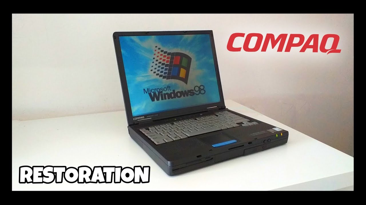 Restoring a 20 year old Compaq Armada e500 laptop
