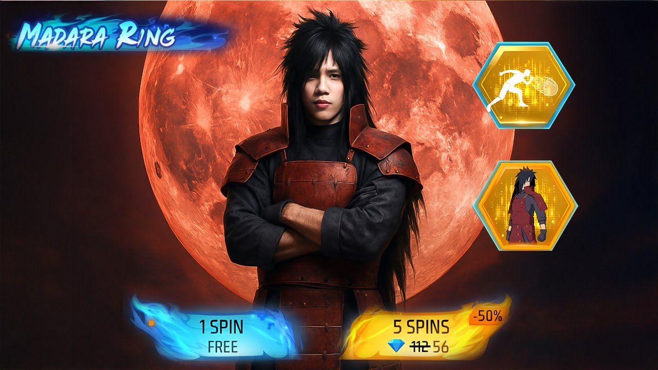 FREE FIRE ចាប់ស្គីន MADARA - Wake Up To Reality