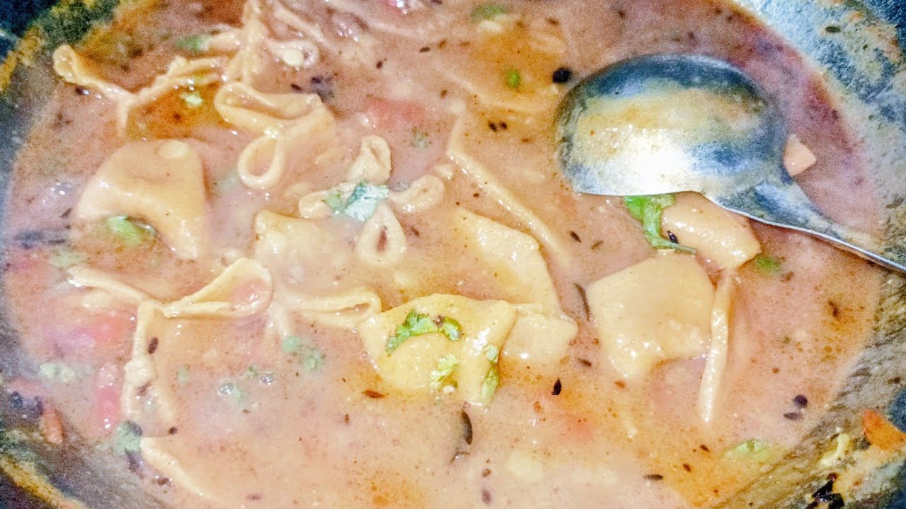 दाल की ढोकली और  दाल की दुल्हन # Complete food ll
