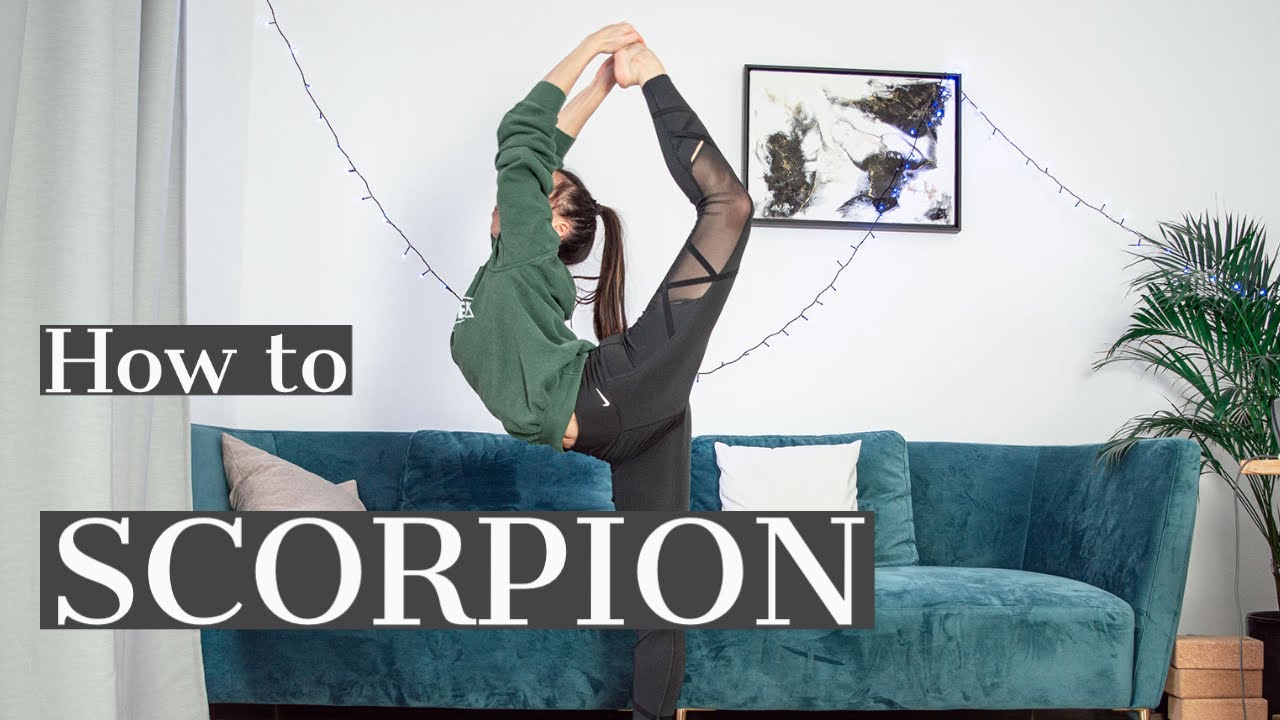 SCORPION LERNEN - Cheerleading, Turnen, Yoga