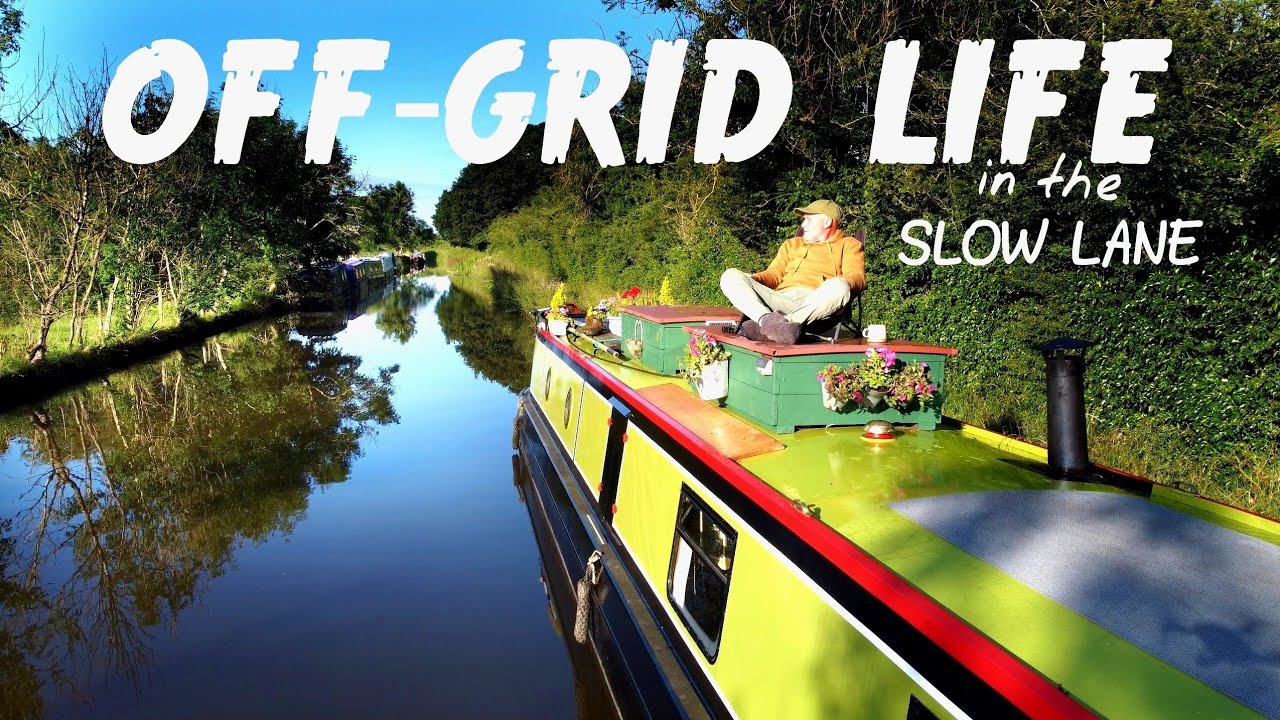 OFF-GRID LIFE in the SLOW LANE - Narrowboat inspired by nature - episode 94