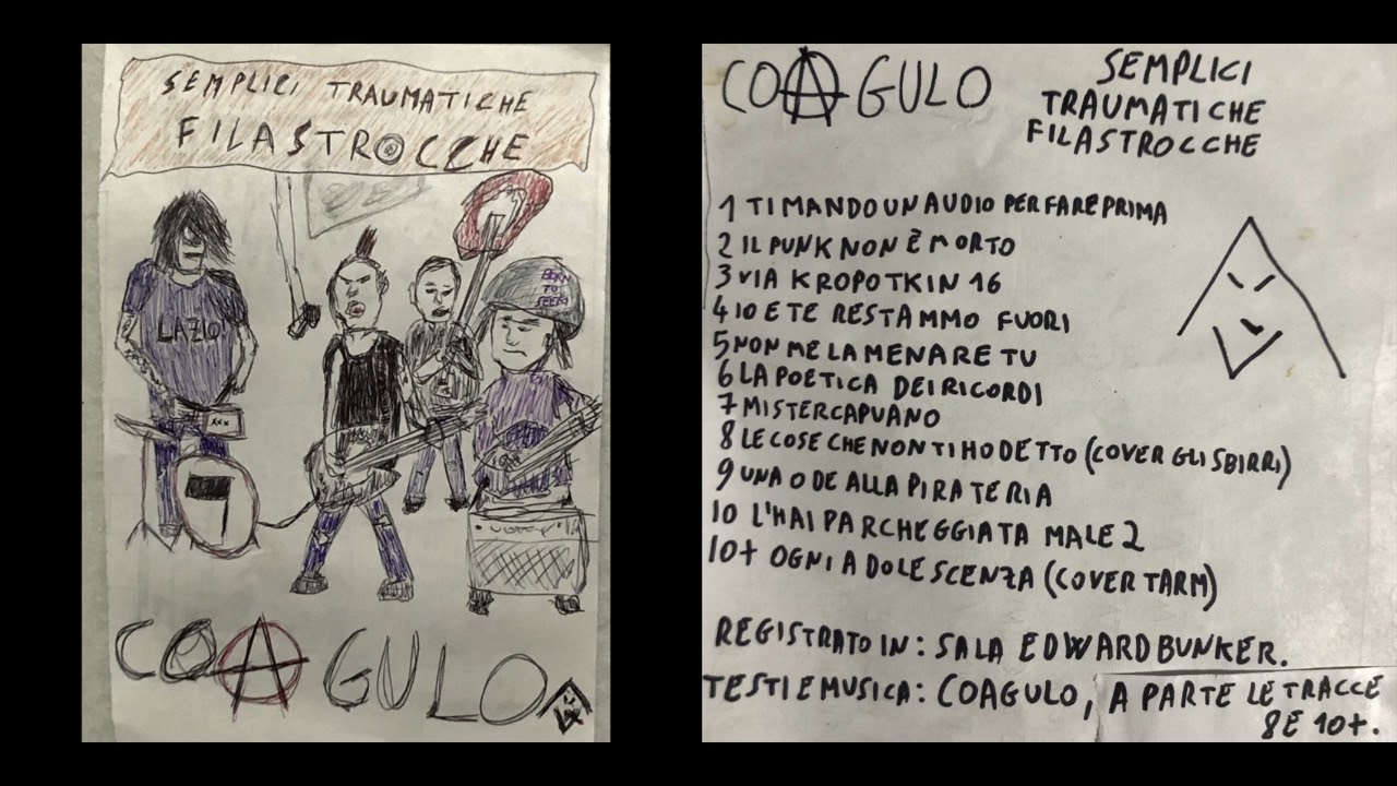 COAGULO - LE COSE CHE NON TI HO DETTO (COVER GLI SBIRRI)