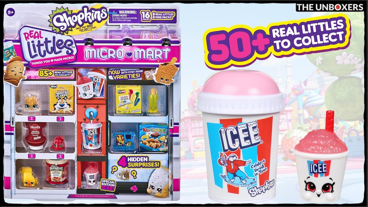 Shopkins Real Littles Micro mart 16 Pack
