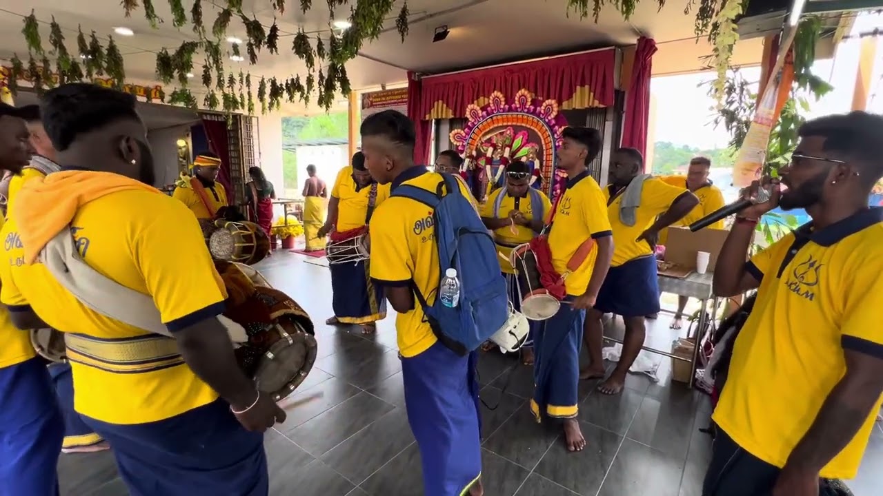 Astha Kali Urumi Melam Vasipu @ Jelapang Madurai Veeran Temple Thiruvilla 2024 - Part 8