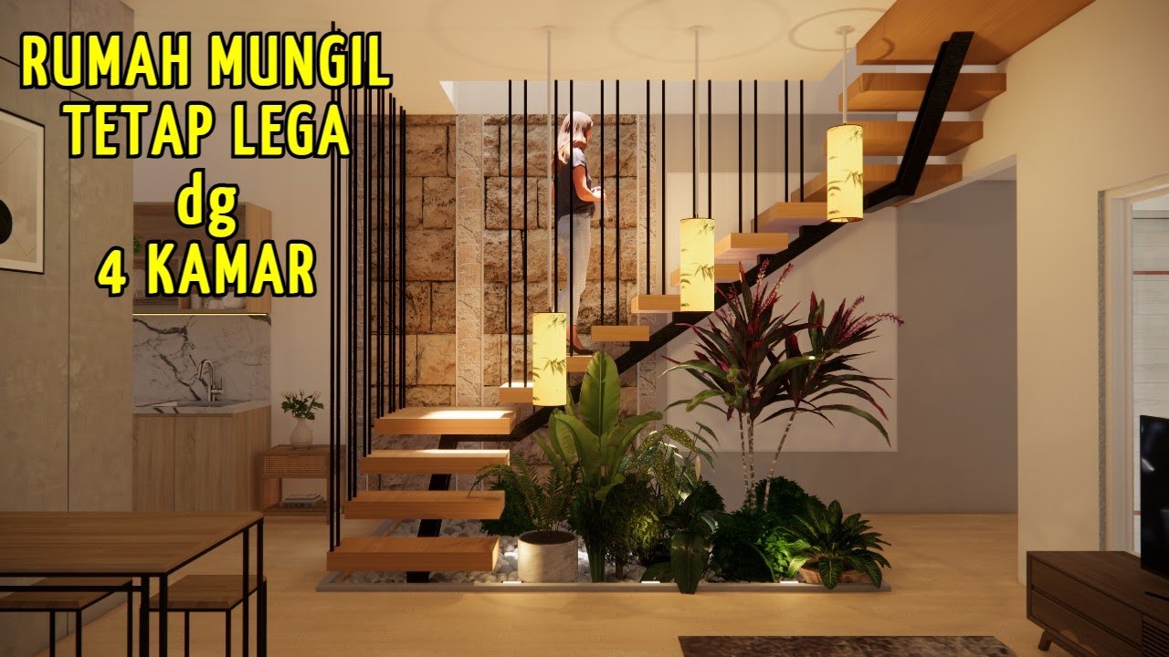 Sayang untuk di lewatkan! Rumah Mungil yang Memanjakan Mata
