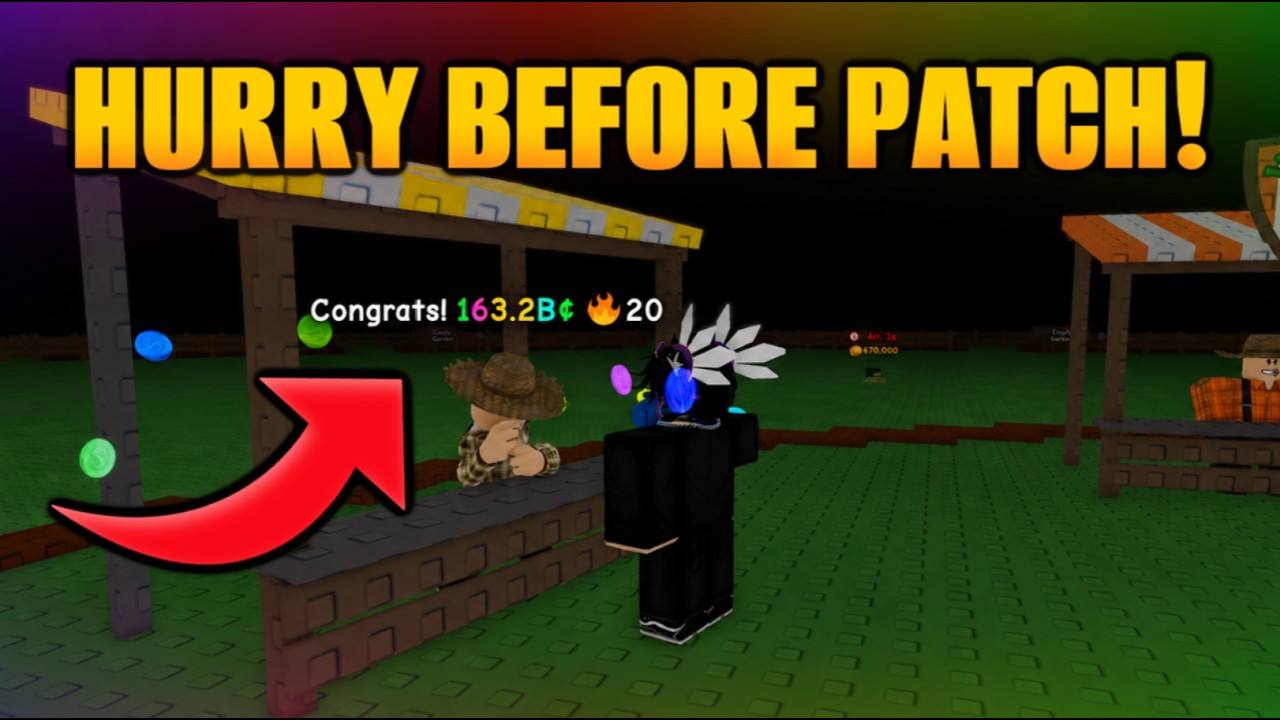INFINITE DOUBLE OR NOTHING Glitch in Grow a Garden 2 Roblox
