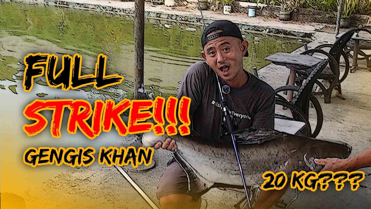 UTECATE FUN - FULL STRIKE GENGIS KHAN MONSTER!!! #utecate #utecatefishingtackle #fishingforeveryone
