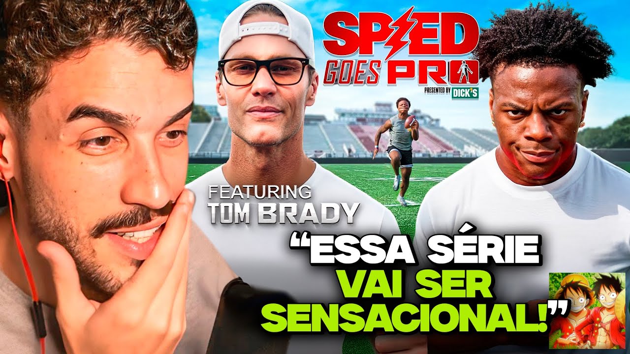 SPEED VAI SER PRO: TOM BRADY - EPIS&Oacute;DIO 1 | REACT ISHOWSPEED