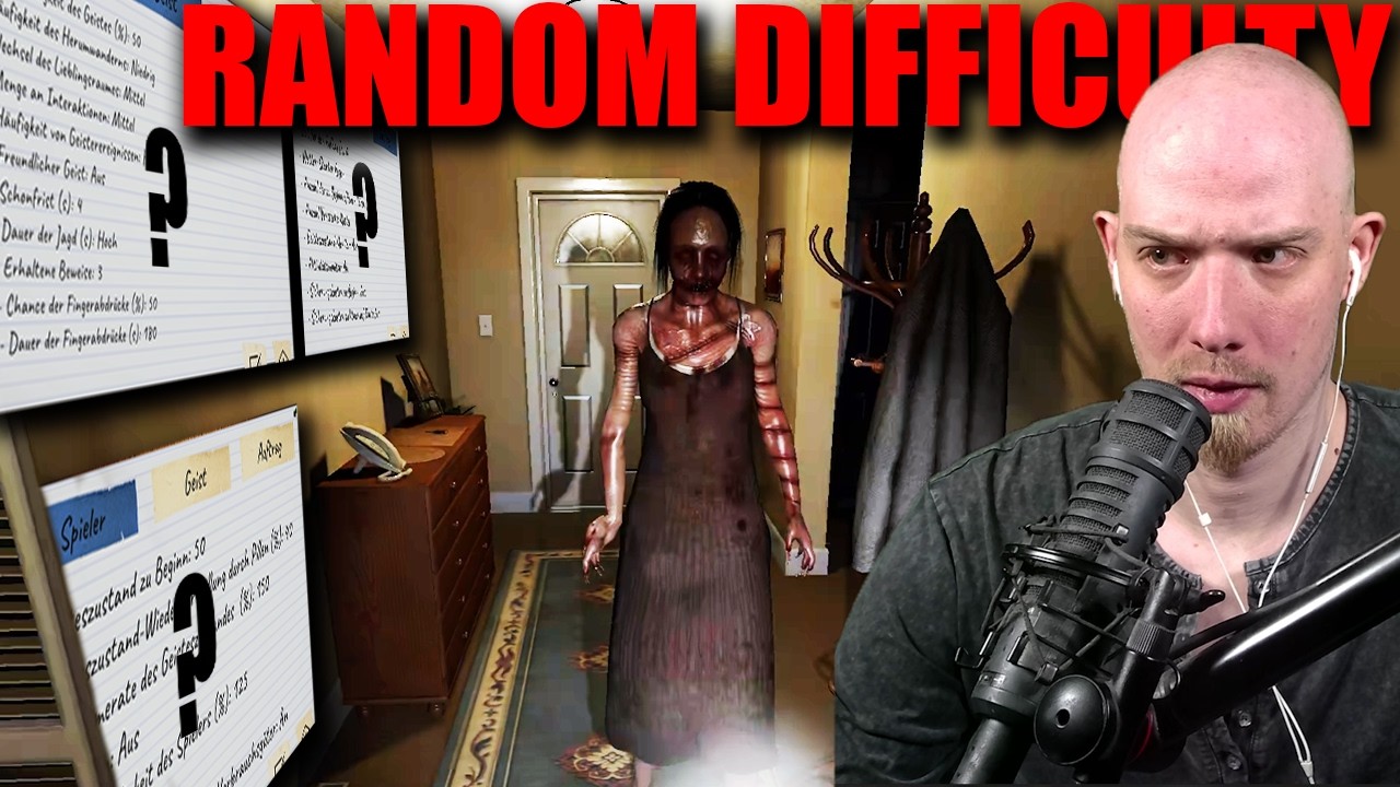 Random Difficulty - Battle um den Sieg, wer gewinnt? | Phasmophobia | Solo | LvlXX-572 |PsychoD