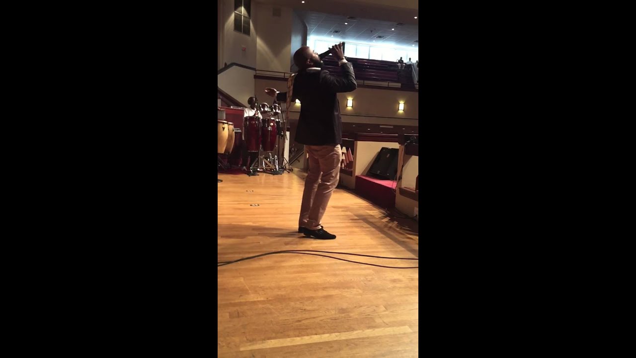 Clifton Ross III sings 