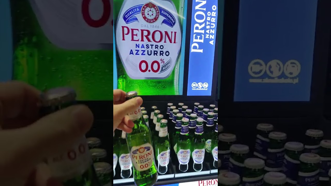 Perfect Data smart display for Peroni | Spar CH Blue City