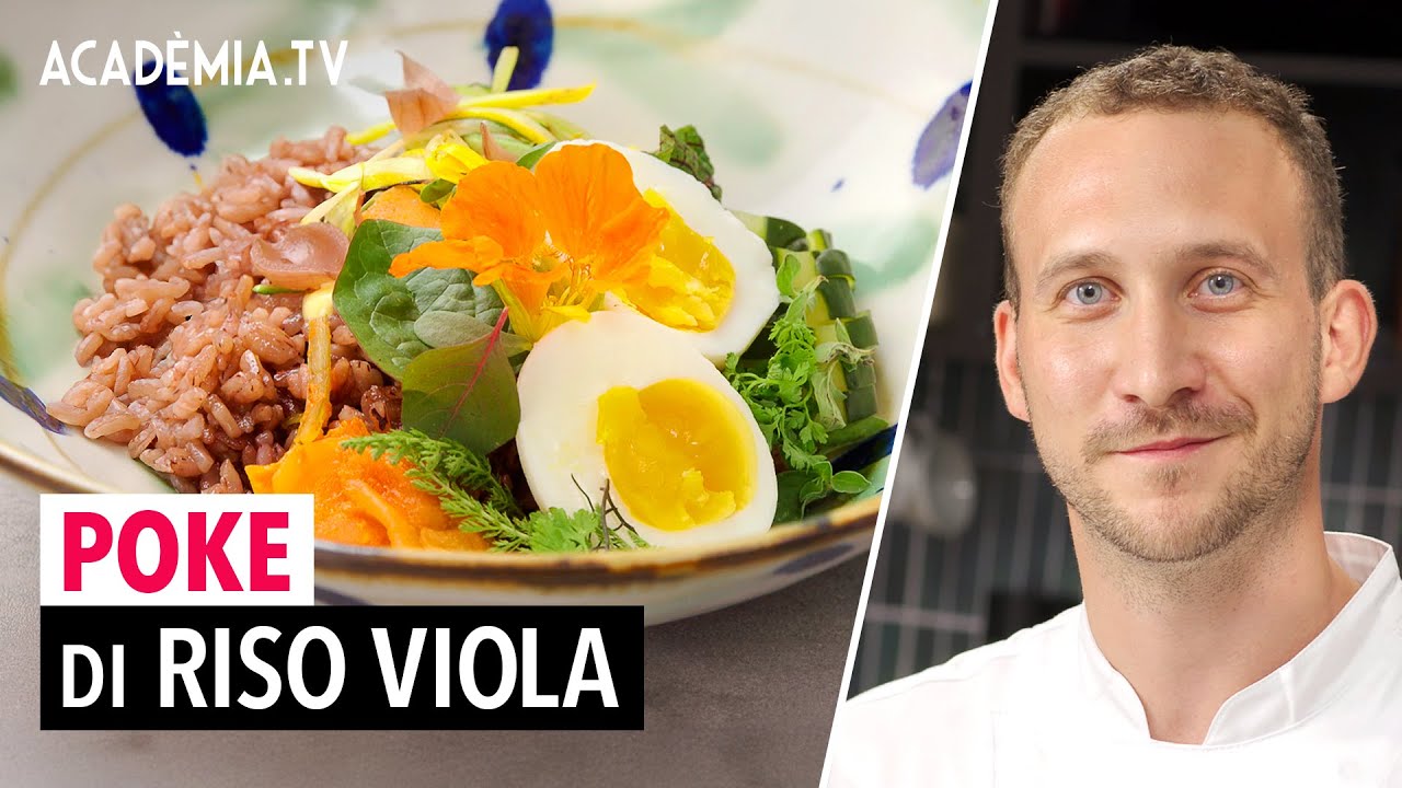 Pokè di Riso Viola | Ricetta Creativa con Maionese al Miso 🍚