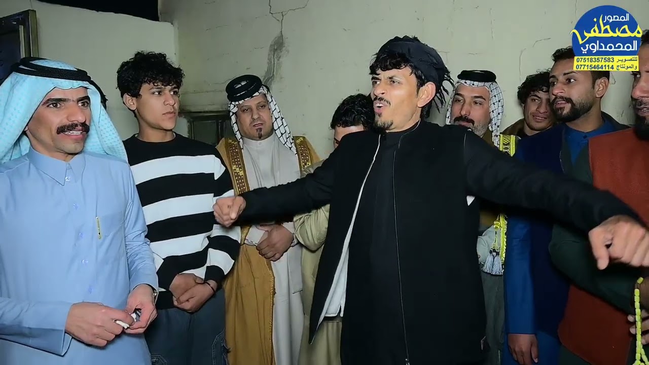 حفل زفاف مقتدى عاشور الغالبي بحضور نخبه من مهويل بغداد