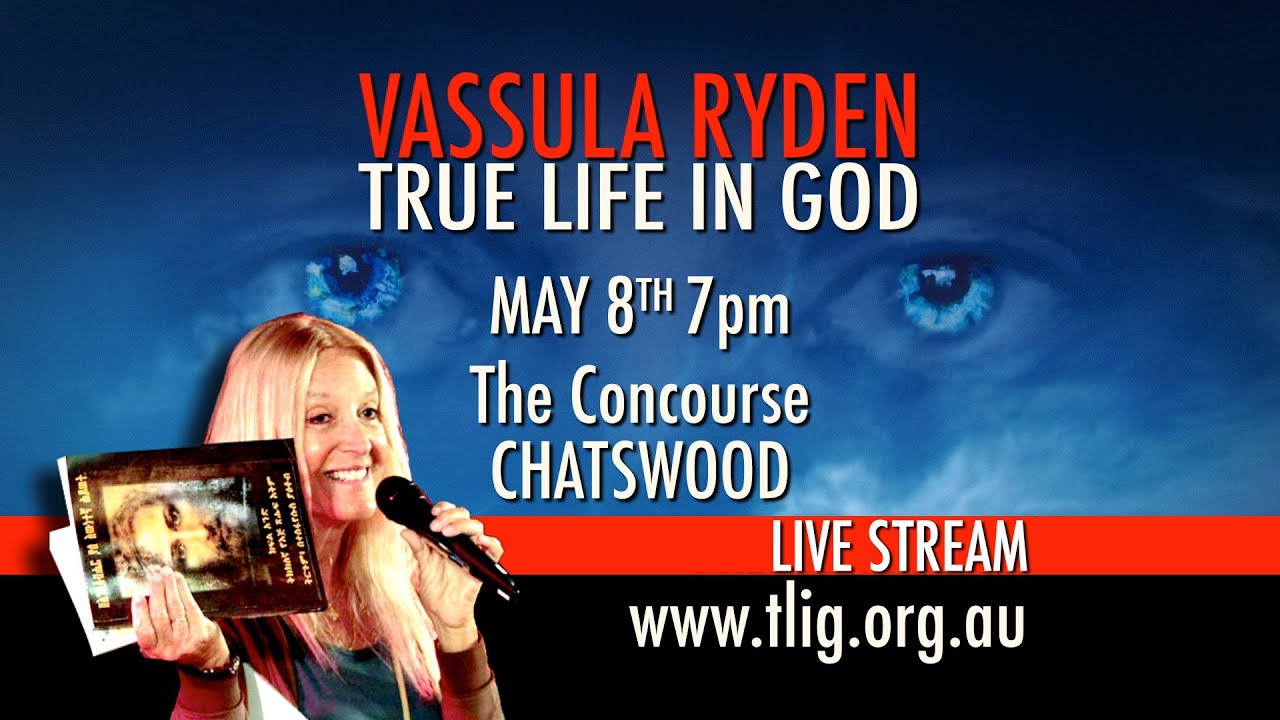 SYDNEY LIVE Vassula Ryden, May 8th - TLIG