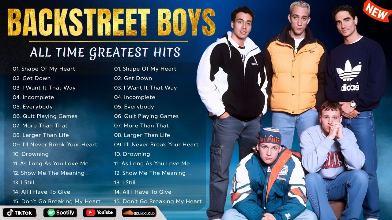 The Best Songs of Backstreet Boys🎉 | Greatest Hits & Love Songs Full Album 2025💕💕