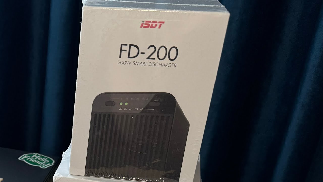 ISDT smart LiPo discharger FD-200 review