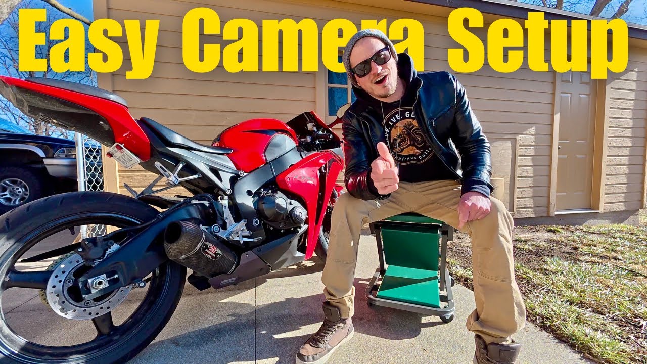 Мой простой способ получить отличное видео и аудио с мотоцикла.