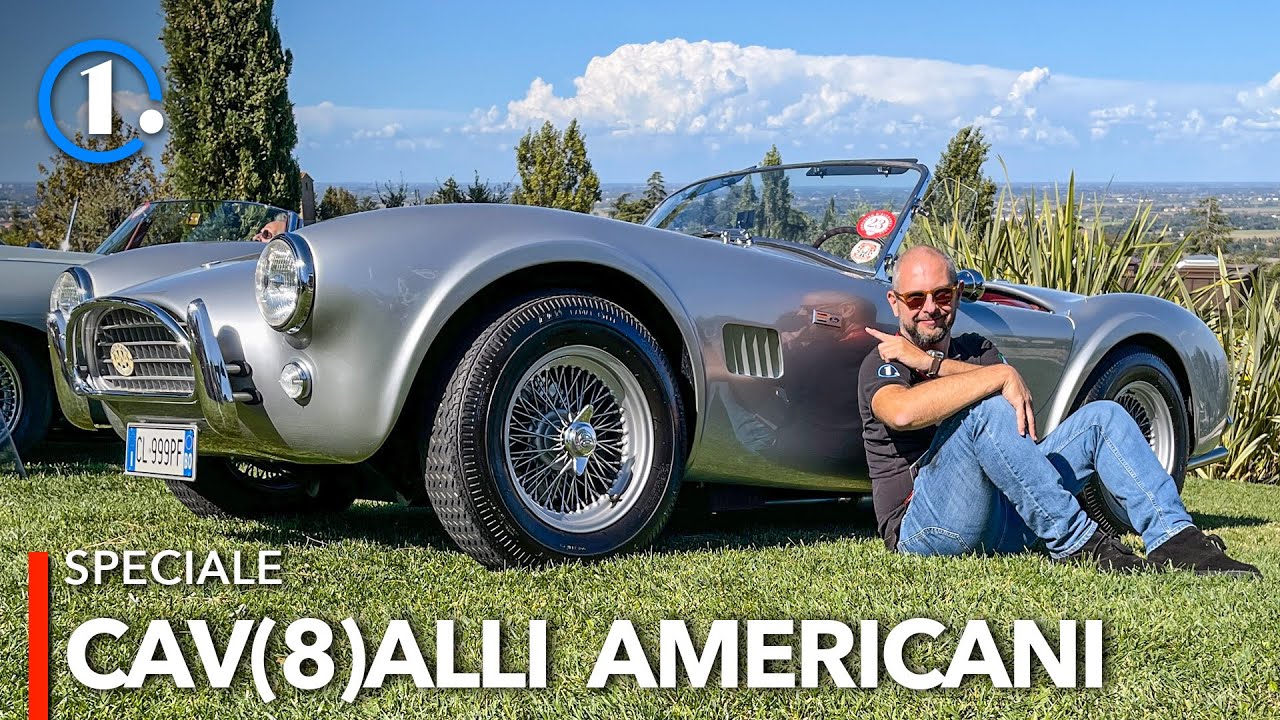 Ecco come SUONA il V8 del vero COBRA (by SHELBY) | Varignana 2024