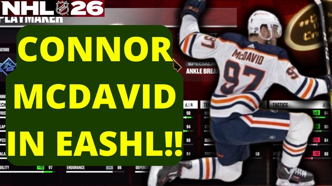 THIS CUSTOM MCDAVID BUILD IS EVEN BETTER THAN THE ONE EA JUST RELEASED FOR SEASON 3!!