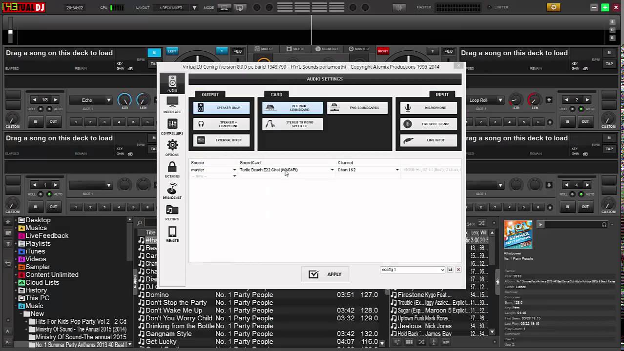 Virtualdj8 No sound fix  suggestions
