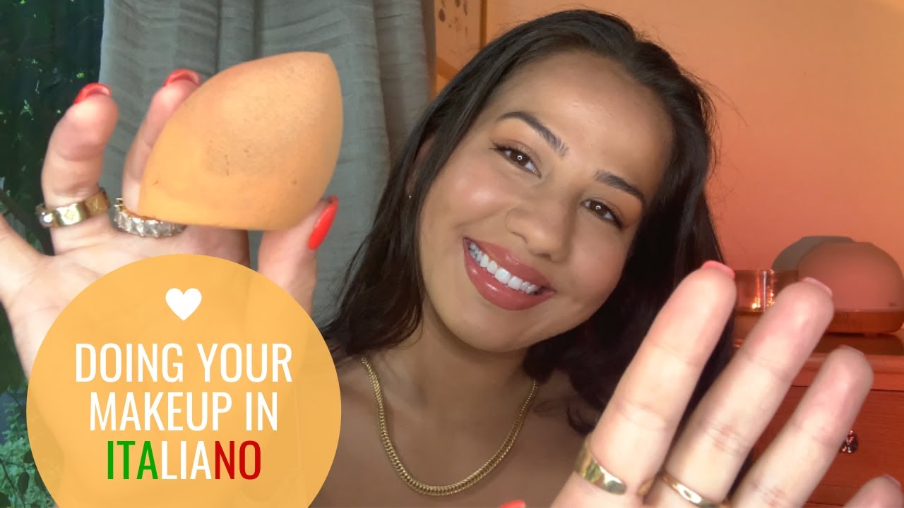 ASMR Makeup Roleplay in Italian 🇮🇹 Personal Attention & *Attemping* to Speak Italian