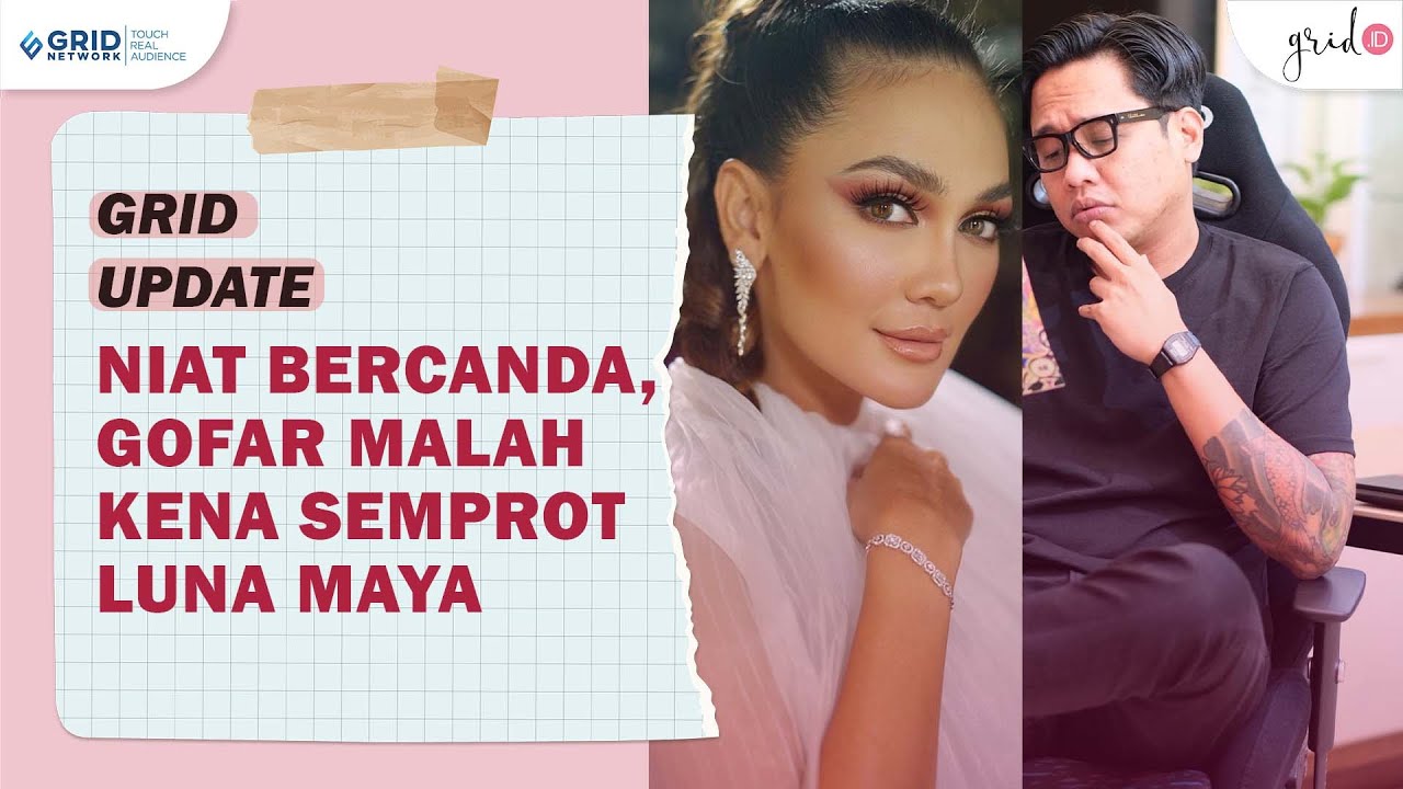 Luna Maya Dibuat Geram Gara-Gara Pertanyaan Sensitif Gofar Hilman