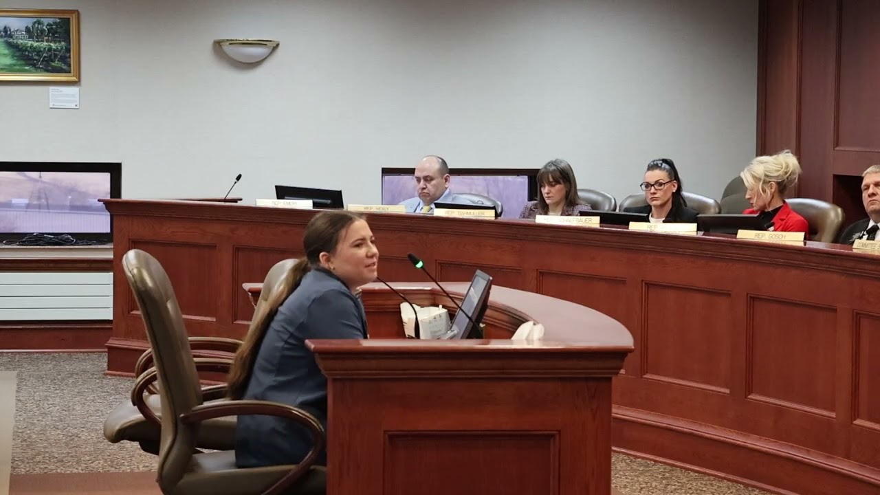 Standing up for privacy - Elsa Bisschop testifies against HB1161