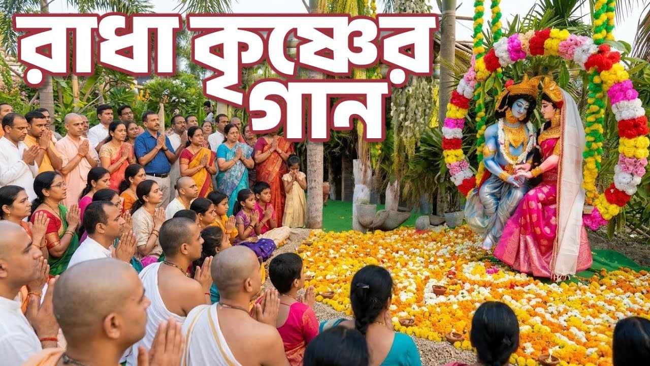 krishna bhajan live | #krishna  #live #bangla