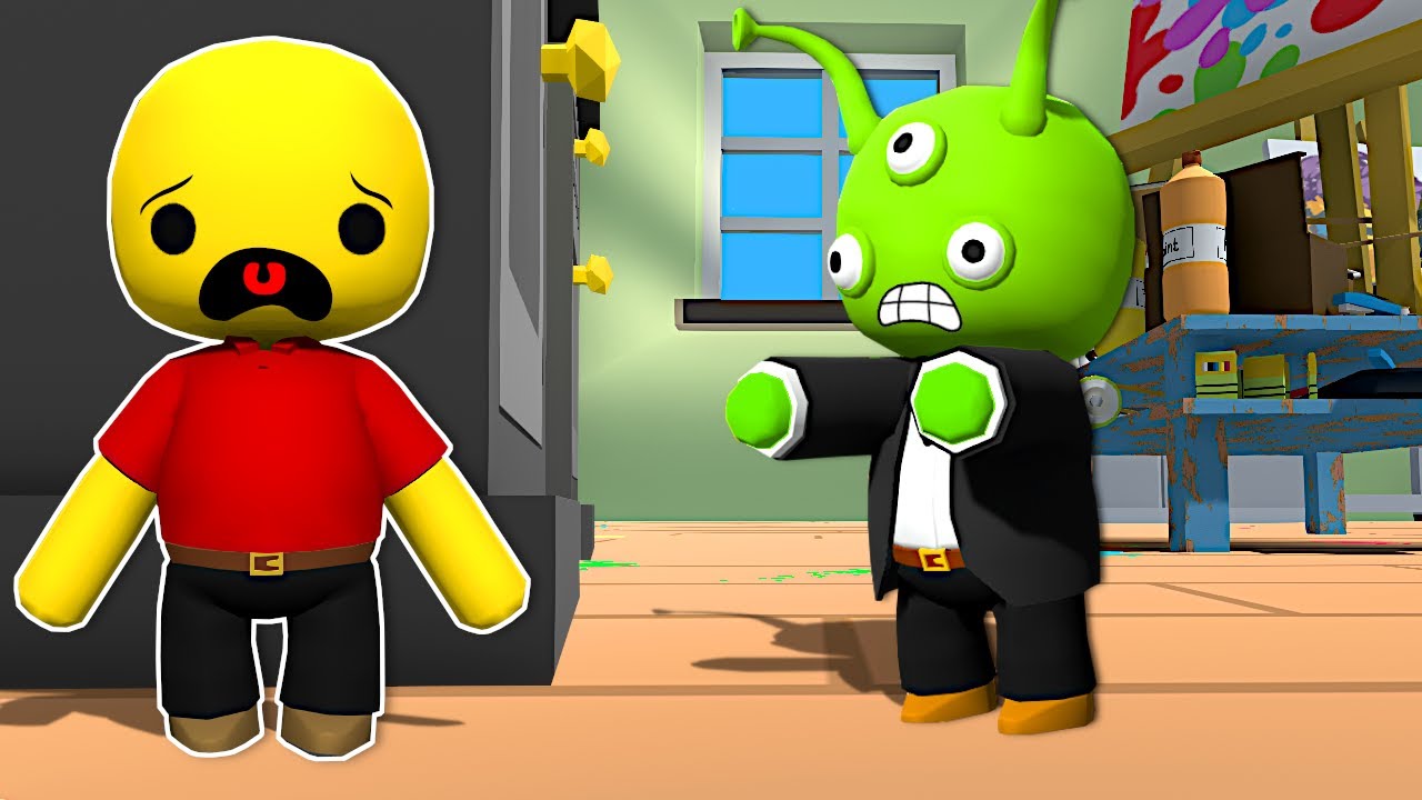Hide and Seek in a GIANT ROOM! (Wobbly Life)