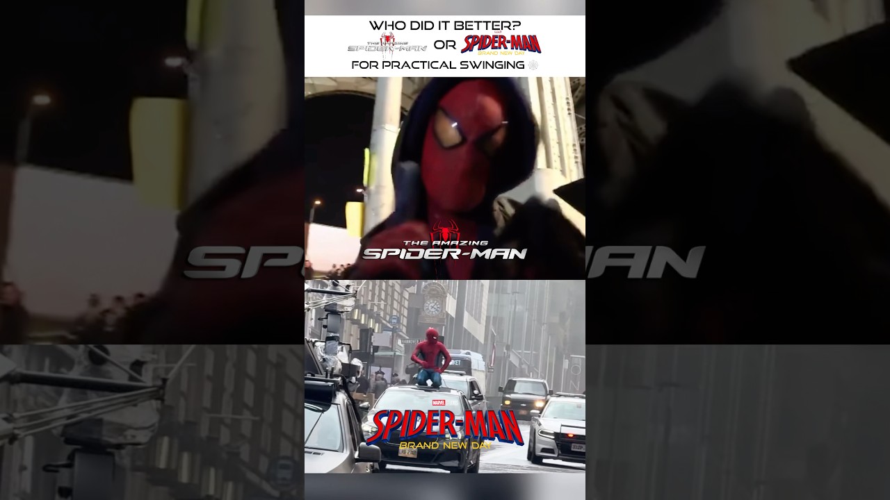 SPIDER-MAN BRAND NEW DAY | TOM HOLLAND SWINGING BEHIND THE SCENES #spiderman